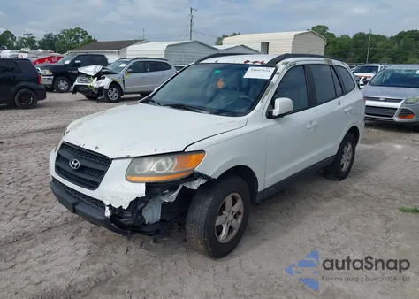 2008 Hyundai Santa Fe Gls z USA, uszkodzony, nr VIN 5NMSG13D78H209594